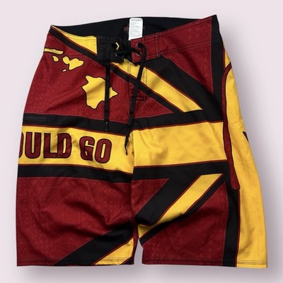 Vintage Men's Quicksilver Eddie Aikau Board Shorts Surf Sz 31 Y2K