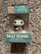 Funko LLAVERO SALLY COSTURA Disney Pesadilla Antes de Navidad Pocket Pop NUEVO