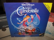 Walt Disney CINDERELLA Masterpiece on Laserdisc - Vintage - Clean 