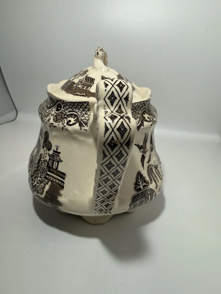 Preciosa tetera de sauce marrón difícil de encontrar Foto 3 de 4