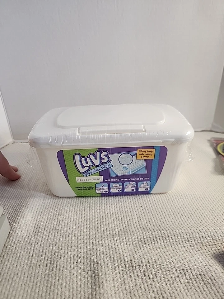 Luvs Ultra Clean Toallitas 77 Toallitas Pop Up Bañera Recargable Sin Fragancia Sellado Nuevo de Lote Antiguo  Foto 3 de 4