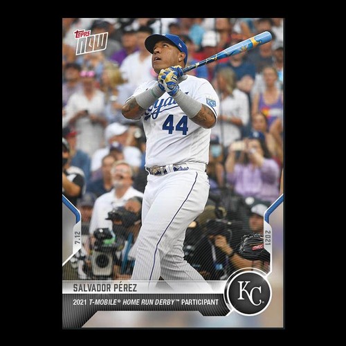 2021 Topps Now 498 Salvador Perez