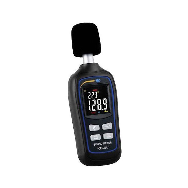 PCE Instruments Sound Level Meter A/Frequency Temp/HOLD/0.1 dB