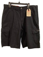 Boy's size 16 H Shorts Levi's Relaxed Fit Cargo Black Adjustable Wait NWT
