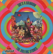 The Rolling Stones - She's A Rainbow (7") (Poor (P)) - 3574852434