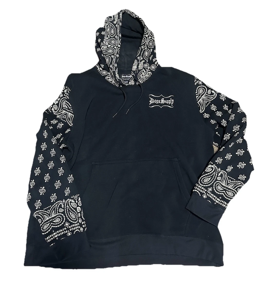 【NAVY】Paisley patched sweatshirt Amazon.com: KUYT Vector White Paisley Pattern Navy Blue Unisex
