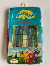Vintage Teletubbies Window Valance  1998 Bibb...