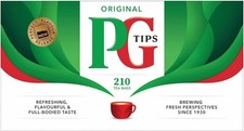 PG Tips Original Tea Bags 4 x 210 – Catering Pack – Rich Taste, Biodegradable