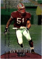Ken Norton Jr. 1998 Finest #23 San Francisco 49ers