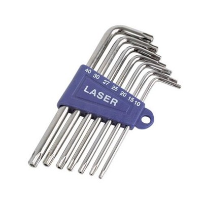 Laser Werkzeuge Tamperproof Stern Schlüssel Set 7 Stück 3498