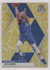 2019-20 Panini Mosaic Gold Snakeskin Prizm 5/8 Seth Curry #104 10qe