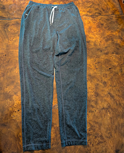 Vuori Men’s Ponto Performance Pant Large Charcoal Heather