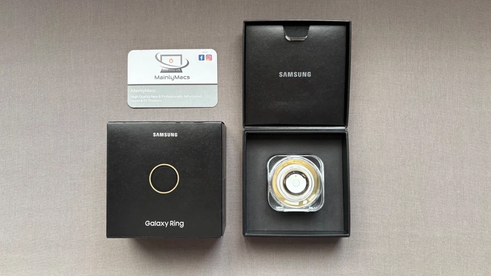 Samsung Galaxy Smart Ring - Titanium Gold - Gesundheitstracker - verschiedene Größen - Bild 2 von 4