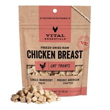 Vital Essentials Freeze Dried Cat Treats 1 Ounce Pack of 1 , New Packaging