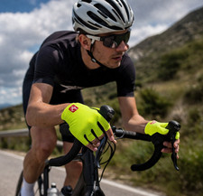 Mens / Youth Cycling Gloves Summer Breathable Padded Fingerless