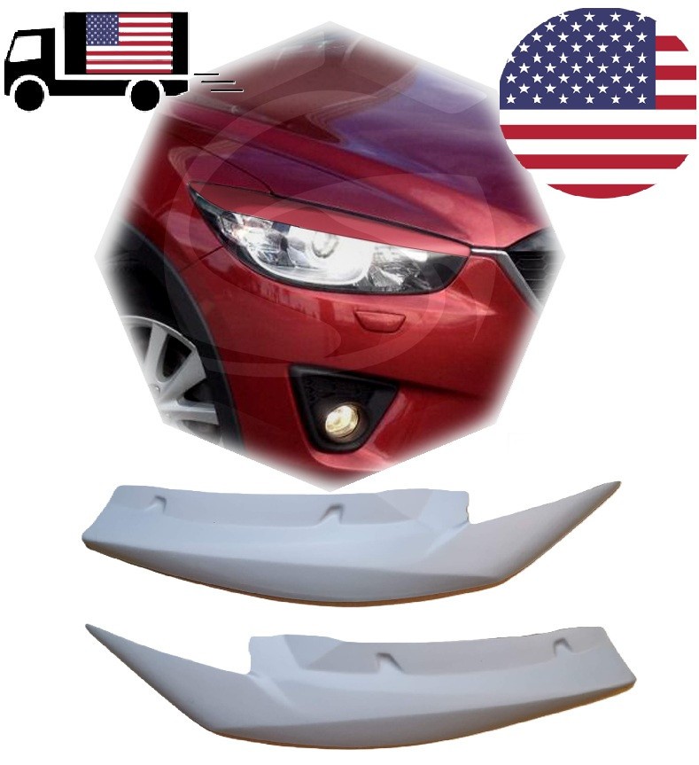 Premium Brows For Mazda CX-5 Headlight Eyebrows Eyelids Eyelash