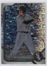 2022 Bowman Chrome Prospects Speckle Refractor 22/299 Erick Hernandez 0e23