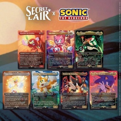 MTG Secret Lair x Sonic the Hedgehog Friends And Foes (Non-Foil) Sealed English