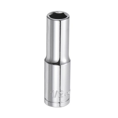 1/2'' Sechskant Tiefe Buchse 1/2'' Laufwerk 3'' Länge SAE Größen CR-V Stahl