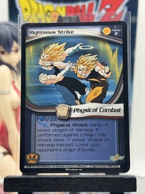 Dragon Ball Z CCG 3 Righteous Strike Preview 2 World Games Saga UE Common!