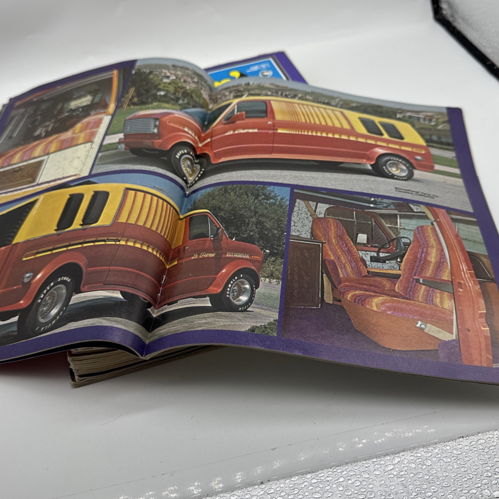 LOT OF 12 COMPLETE YEAR 1977 Vintage Truckin' Magazine Van Custom Bronco Trucks thumbnail 19