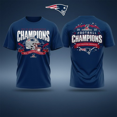 #ad #ad New England Patriots 2025 26 AFC Championship Champions Helmet TShirt $30.12