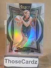 2025 Panini WNBA Select Silver Prizm Concourse #35 Lauren Jackson