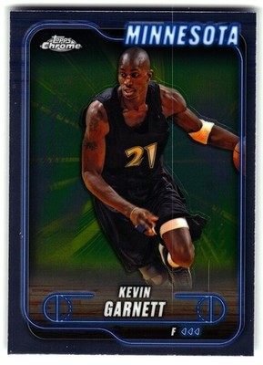 Topps Chrome Kevin Garnett #44 Minnesota NBA 2025 Base Near Mint