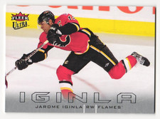 2009-10 Fleer Ultra Jarome Iginla #21 Flames
