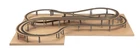 NOCH 53620 HO Scale Easy-Track Set for St. Andreas Plastic Construction