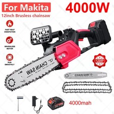 12 inch Cordless Chainsaw,Electric Handheld Wood Cutter + Battery For Makita 21V