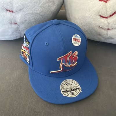 2023 Tampa Bay Rays Lids X Mitchell & Ness Exclusive Hat Topps Chrome Size 7 3/4