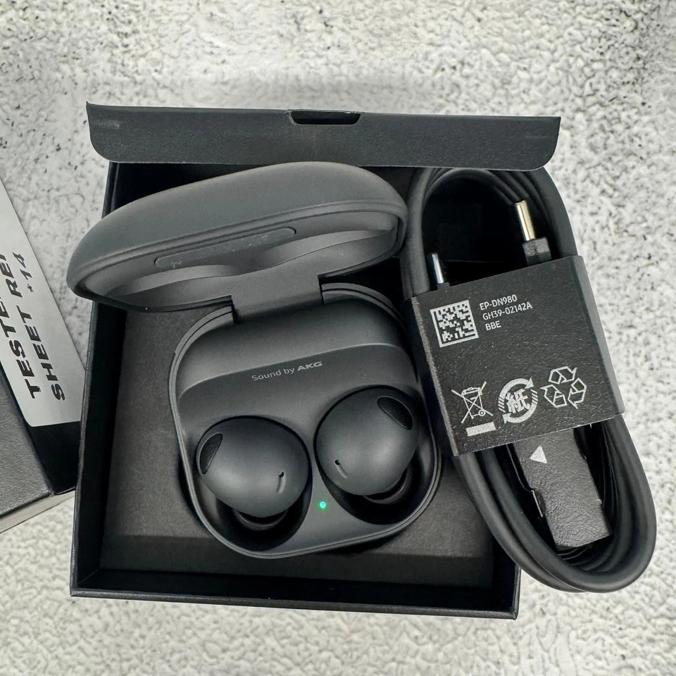 Samsung Galaxy Buds2 Pro - Wireless Earbuds Noise Cancelling - Graphite - Image 4 of 4