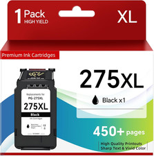 PG-275XL Black Ink Cartridge Replacement for Canon 275 Black Ink PG-275 XL 275XL