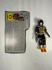 Vintage 1986 Hasbro GI Joe B.A.T.S v1 3.75" Action Figure & File Card Cobra BATS