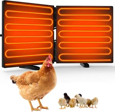 Foldable Chicken Coop Heater for Winter, 240W Large Size Waterproof Chicken Heat