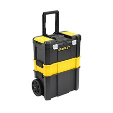 STANLEY Essential Rolling Workshop Toolbox 3 in1 Stackable Units Portable Tool