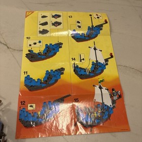 LEGO Castle: Sea Serpent (6057) 99% Complete with minifigs and instructions