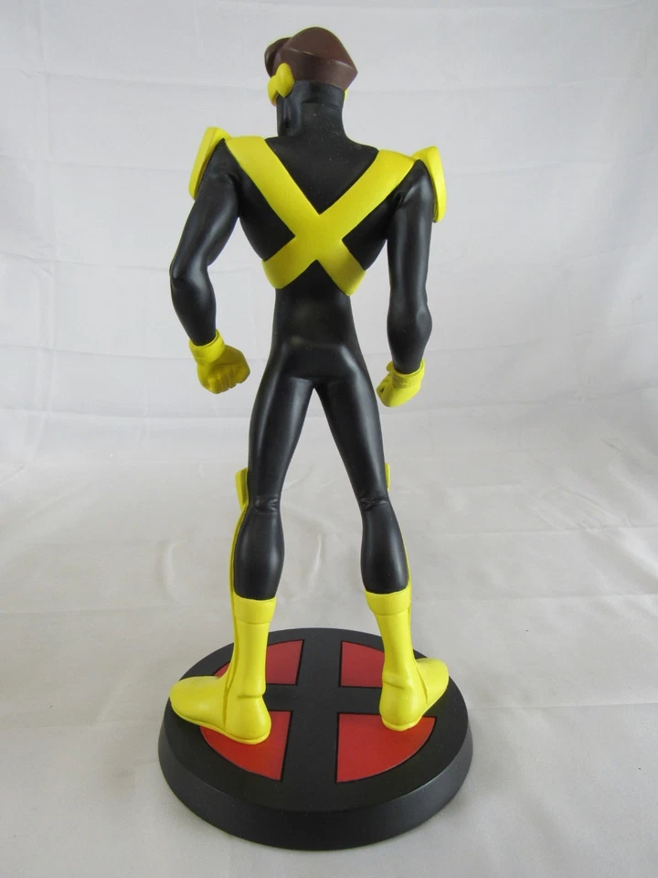 Hard Hero Marvel X 战警 Evolution 10.5 英寸独眼巨人 Maquette 雕像 完好带盒 LA575 — 第 4/4 张图片