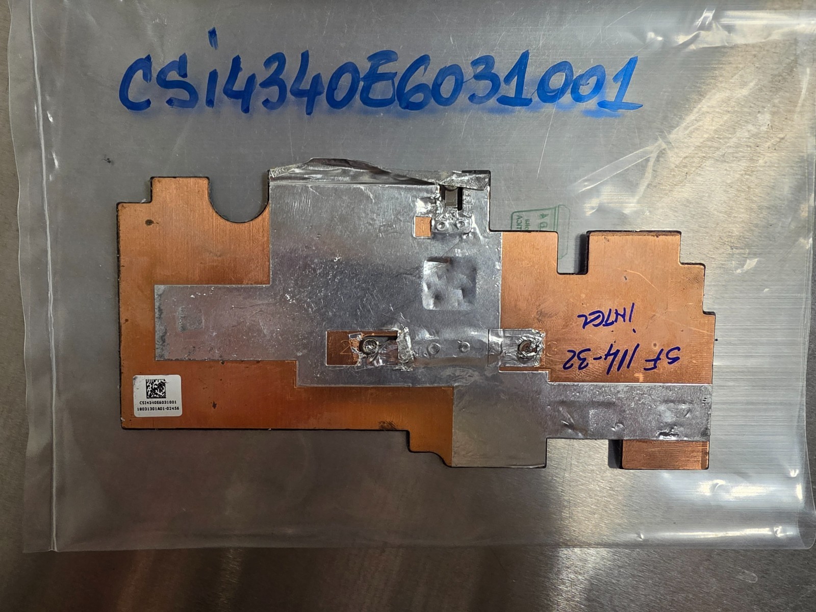 ACER SF114-32 114-32 N17W6 DISSIPATORE  CSI4340E6031001 #