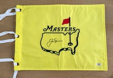 JACK NICKLAUS SIGNED MASTERS FLAG UNDATED PROOF PSA COA HOF AUTHENTIC PSA/DNA