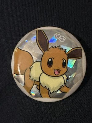 Japanese Eevee Pokémon Badge Pokémon TCG Simplified Chinese Gem Pack Badge Set
