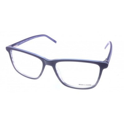 More&More Brille Herren Damen  Grau Rechteckig 50518 Kunststoff