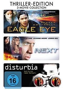Thriller Edition : Eagle Eye - Next - Disturbia - ... | DVD | Zustand akzeptabel