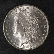1883 CC GSA Morgan Silver Dollar