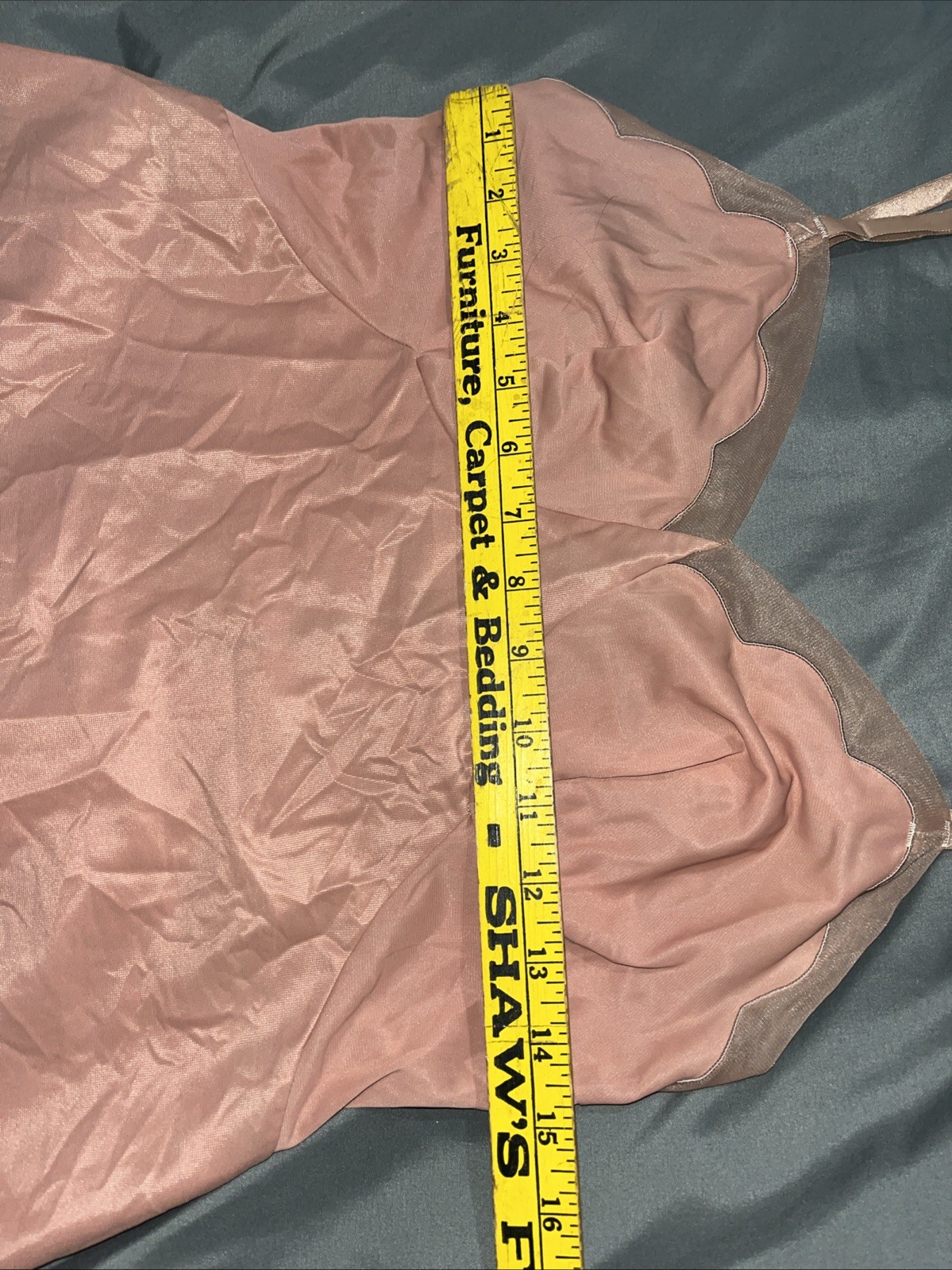 Vtg Kayser Movie Star Nylon Pink Pinup Slip Lingerie Nightgown Adjustable Straps