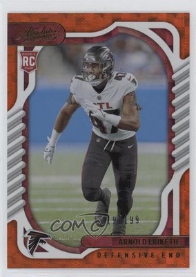2022 Panini Absolute Rookies Orange Mosaic 119/199 Arnold Ebiketie Rookie RC he0