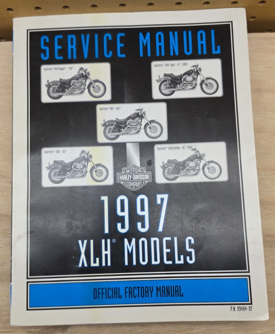 Harley-Davidson Motorcycle Manuals and Literature 1997 Year of