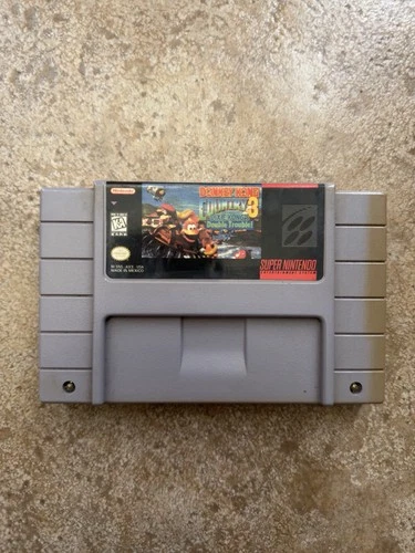 Donkey Kong Country 3: Dixie Kong's Double Trouble! Super Nintendo SNES 1996 VTG