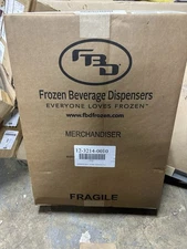 Frozen Beverage Dispenser Door, Friction Hinge With LED Lighting